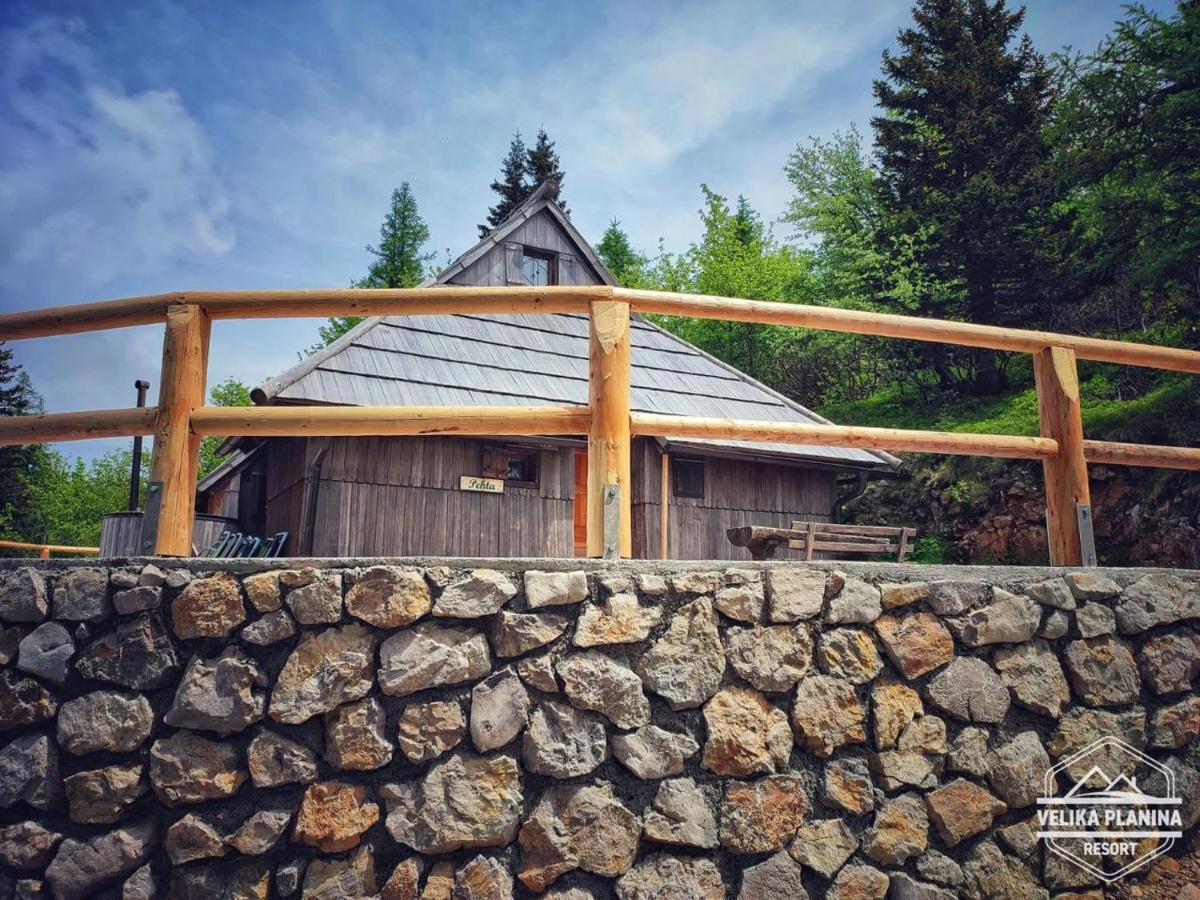 Chalet Pehta Velika Planina Stahovica Extérieur photo
